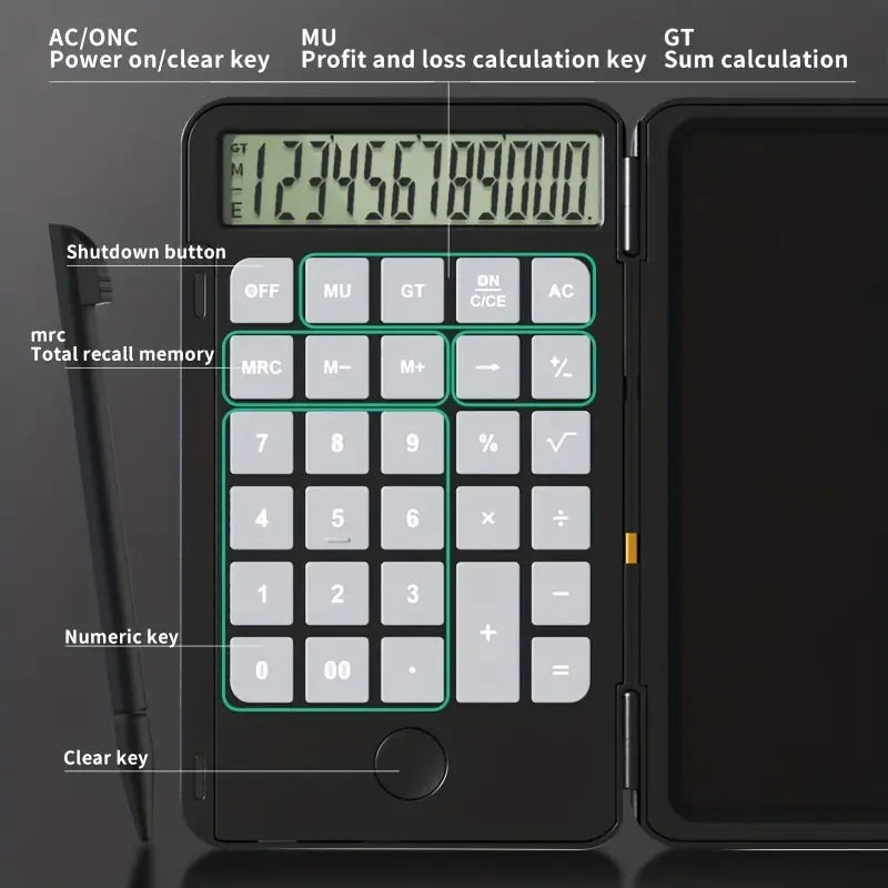 Calculadora Con Pantalla Mágica